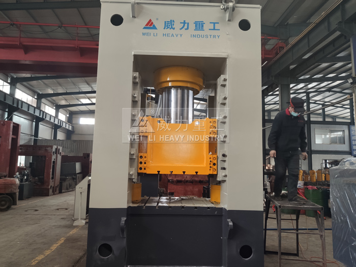 石墨烯導熱膜片成型液壓機